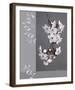 Plumtree Flowers-Amelie Vuillon-Framed Art Print