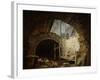 Plundering the Royal Vaults at St. Denis in October 1793-Hubert Robert-Framed Giclee Print