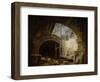 Plundering the Royal Vaults at St. Denis in October 1793-Hubert Robert-Framed Giclee Print