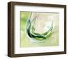 Plunge in-Lucy Cloud-Framed Art Print