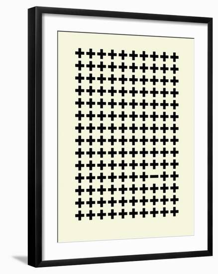 Plus Sign-Philip Sheffield-Framed Giclee Print