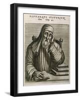 Plutarch Greek Biographer and Historian-Andre Thevet-Framed Art Print