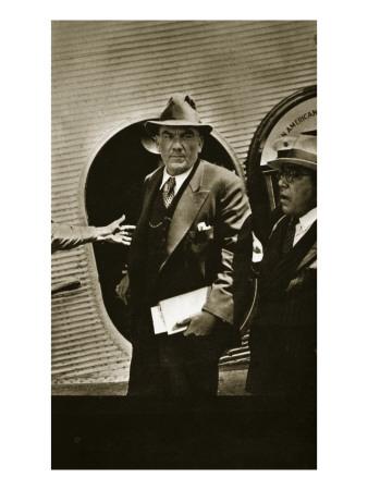 'Plutarco Elias Calles Being Sent into Exile in the United States by