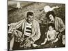 Plutarco Elias Calles with His Family-null-Mounted Giclee Print