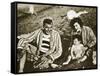 Plutarco Elias Calles with His Family-null-Framed Stretched Canvas