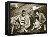 Plutarco Elias Calles with His Family-null-Framed Stretched Canvas