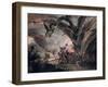 Pluto and a Harlequin in Hell-Giuseppe Bernardino Bison-Framed Giclee Print