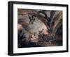 Pluto and a Harlequin in Hell-Giuseppe Bernardino Bison-Framed Giclee Print