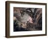 Pluto and a Harlequin in Hell-Giuseppe Bernardino Bison-Framed Giclee Print