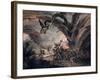 Pluto and a Harlequin in Hell-Giuseppe Bernardino Bison-Framed Giclee Print