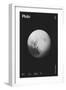 Pluto : Minimal Planets Datas, 2023 (Digital)-Florent Bodart-Framed Giclee Print