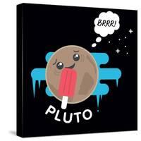 Pluto red ice-IFLScience-Stretched Canvas