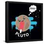 Pluto red ice-IFLScience-Framed Poster