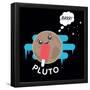 Pluto red ice-IFLScience-Framed Poster