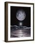 Pluto Seen From Charon, Artwork-Richard Bizley-Framed Photographic Print