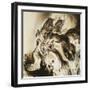Pluto Seizes Persephone-Frank Marsden Lea-Framed Giclee Print