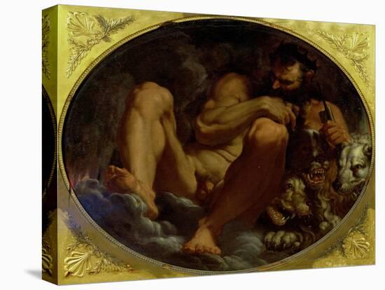 Pluto-Agostino Carracci-Stretched Canvas