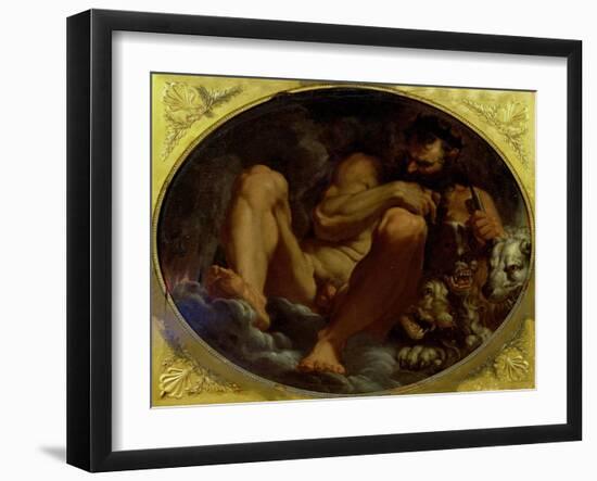 Pluto-Agostino Carracci-Framed Giclee Print