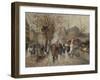 Pluvieux Market-Hovely-Framed Art Print