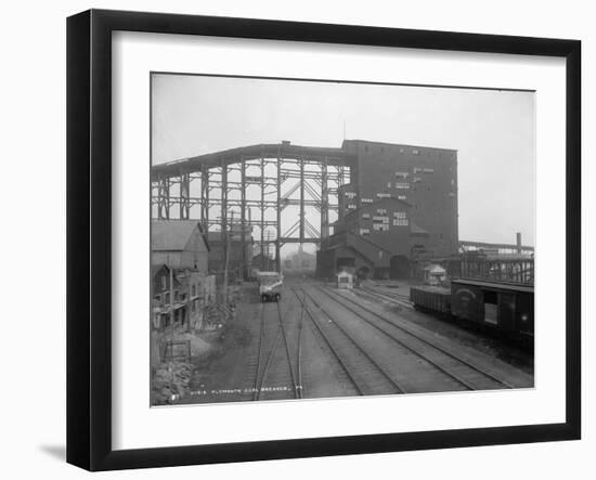 Plymoth Coal Breaker, Pa-null-Framed Giclee Print