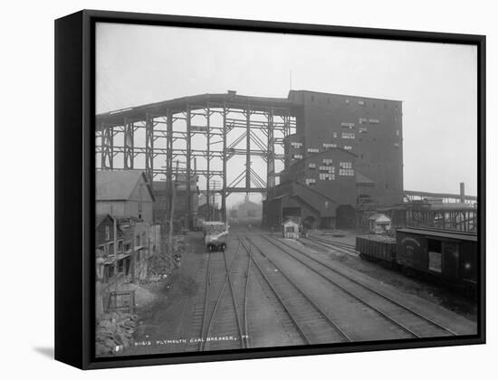 Plymoth Coal Breaker, Pa-null-Framed Stretched Canvas