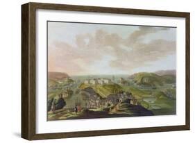 Plymouth, 1673-Hendrick Danckerts-Framed Giclee Print