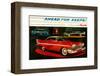 Plymouth - Ahead for Keeps!-null-Framed Art Print