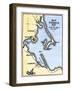 Plymouth Bay on the Northern Coast of Cape Cod, Massachusetts-null-Framed Giclee Print