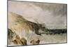 Plymouth Citadel, a Gale, 1815-J. M. W. Turner-Mounted Giclee Print