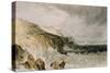 Plymouth Citadel, a Gale, 1815-J. M. W. Turner-Stretched Canvas