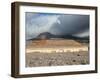 Plymouth Courthouse Buried in Lahar Deposits from Soufriere Hills Volcano, Montserrat, Caribbean-Stocktrek Images-Framed Photographic Print