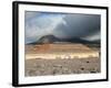 Plymouth Courthouse Buried in Lahar Deposits from Soufriere Hills Volcano, Montserrat, Caribbean-Stocktrek Images-Framed Photographic Print