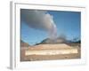 Plymouth Courthouse Buried in Lahar Deposits from Soufriere Hills Volcano, Montserrat, Caribbean-Stocktrek Images-Framed Photographic Print