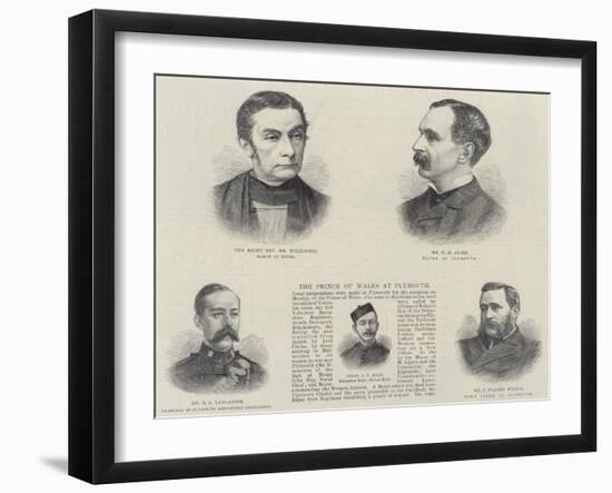 Plymouth Dignitaries-null-Framed Giclee Print