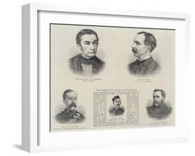 Plymouth Dignitaries-null-Framed Giclee Print