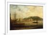 Plymouth Harbour with the Royal William Victualling Yard-William Daniell-Framed Giclee Print