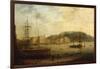 Plymouth Harbour with the Royal William Victualling Yard-William Daniell-Framed Giclee Print