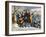 Plymouth Rock, 1620-Currier & Ives-Framed Giclee Print