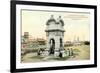 Plymouth Rock and Canopy-null-Framed Art Print