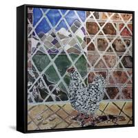 Plymouth Rock Barred-Lauren Moss-Framed Stretched Canvas
