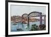 Plymouth, Royal Albert Bridge, Saltash-Alfred Robert Quinton-Framed Giclee Print