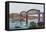 Plymouth, Royal Albert Bridge, Saltash-Alfred Robert Quinton-Framed Stretched Canvas