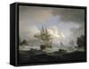 Plymouth Sound, 1829-Thomas Luny-Framed Stretched Canvas