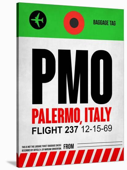 PMO Palermo Luggage Tag I-NaxArt-Stretched Canvas