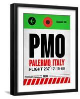 PMO Palermo Luggage Tag I-NaxArt-Framed Art Print