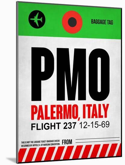 PMO Palermo Luggage Tag I-NaxArt-Mounted Art Print