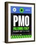 PMO Palermo Luggage Tag II-NaxArt-Framed Art Print