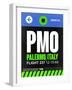 PMO Palermo Luggage Tag II-NaxArt-Framed Art Print