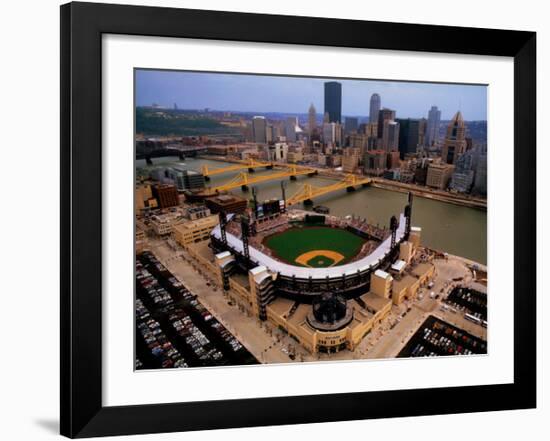 PNC Park - Pittsburgh, Pennsylvania-Mike Smith-Framed Art Print