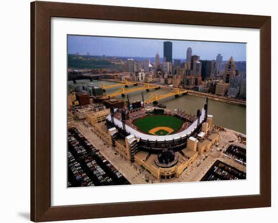 PNC Park - Pittsburgh, Pennsylvania-Mike Smith-Framed Art Print